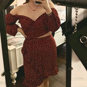 Polka Dot Two Piece Set